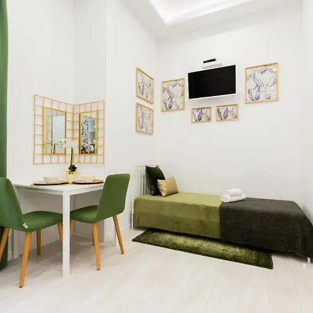 Modern Studio With Balcony And Ac